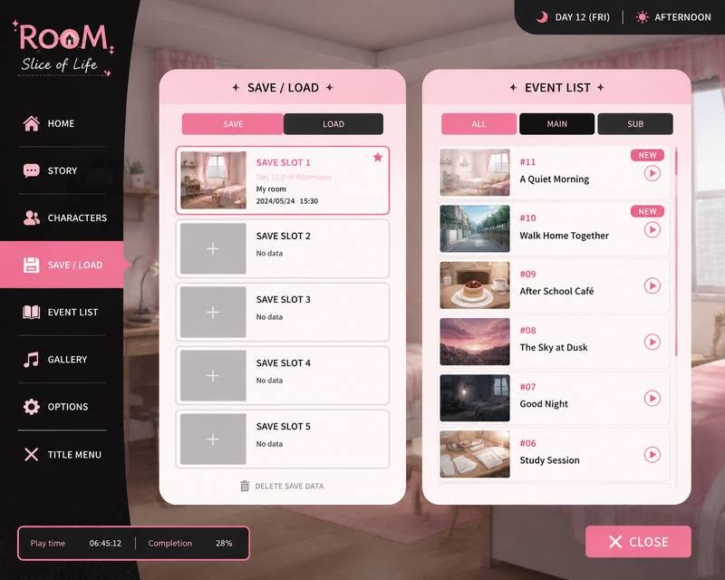 ROOM 角色路线 页面配图 8